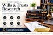 research wills and trusts