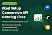 Setup and fix meta, facebook, instagram, tiktok ads, pixel, catalog and ...