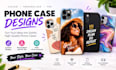 create custom phone case, personalized phone case and pod phone case designs