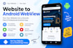 convert your website into android app webview