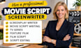 write movie script, screenplay, screenwriting and feature film script