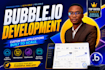 do bubble io website development, build bubble mvp saas as bubble io developer