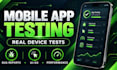 test app with 12 testers, website testing