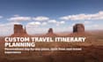 plan your custom travel itinerary