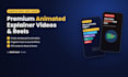 create premium animated explainer videos and reels