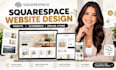 create squarespace website design or squarespace online store