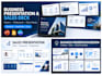 design a professional business presentation and sales deck