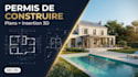 draw permis de construire and declaration prealable plans with 3d insertion
