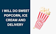 do sweet popcorn, sweet cornflakes and delivery