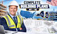 create new jersey architectural, structural, civil and mep building plan ny fl