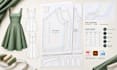 create custom digital sewing patterns, garment patterns and PDF patterns