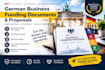 prepare german business funding documents and proposals