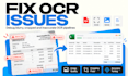fix inaccurate ocr and field extraction in your python app