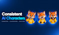create consistent ai characters, illustrations and reaction stickers