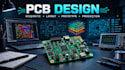 design custom pcb, pcb layout, schematic, kicad, altium, easyeda, esp32,