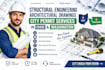 structural engineering, architectural drawing, city permit in ohio, washington