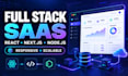 build a full stack saas web app with react nextjs and nodejs