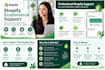 shopify ecommerce customer support, email, live chat, order management help