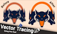 vectorize my logo, recreate image in vector, vector tracing, and vector redraw