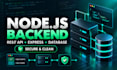 be your nodejs express backend and rest API developer