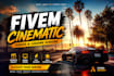 create awesome fivem cinematic trailer video loading screen fivem intro