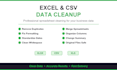 clean your excel and CSV data remove duplicates and format spreadsheets
