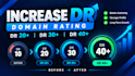 increase your website domain rating DR