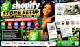 setup shopify store products shopify payments shipping apps theme customization