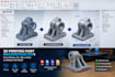 3d printing part reconstruction from 3d scan, stl obj mesh to editable cad model