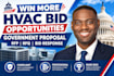 write hvac government proposal and compliant bid response