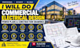 do commercial electrical design power plans construction drawings