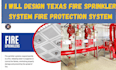 design texas fire sprinkler system fire protection system
