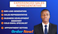 experienced business development assistant b2b outbound personalized cold email