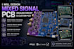 design mixed signal pcb, analog circuit and custom pcb