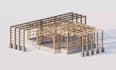 design steel, wood and concrete structures with structural calculations