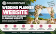 design squarespace wedding planner website destination wedding planning website