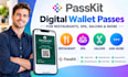 create apple google wallet passes with passkit restaurant spa loyalty card