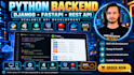 develop python django fastapi rest apis as a backend developer