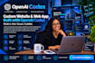 build a custom website with open ai codex and modern web development