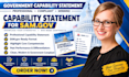 design government capability statement, capability statement for sam gov
