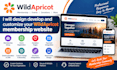 design develop and customize your wildapricot membership website