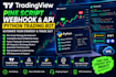 build tradingview pine script webhook API python trading bot strategy automation