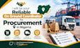 be your reliable on ground coordinator for procurement in nigeria