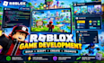 create roblox full game development, scripting, building,promotion