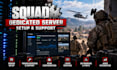 set up configure and troubleshoot your squad dedicated server