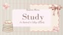 design a cute aesthetic study planner in canva