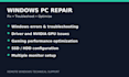 fix, troubleshoot and optimize your windows PC