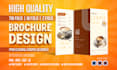 tri fold, bi fold, z fold clean and professional brochure design