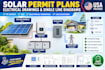 create solar permit plans, electrical drawings and single line diagrams