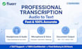 transcribe audio to text accurately with timestamps